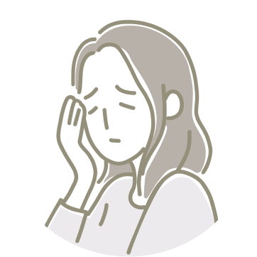 錠剤をコップの水で服用するイラスト